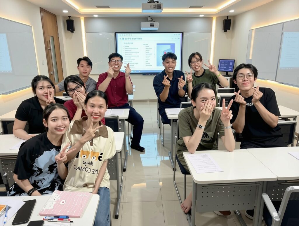 ảnh lớp học the toeic winner. jpg